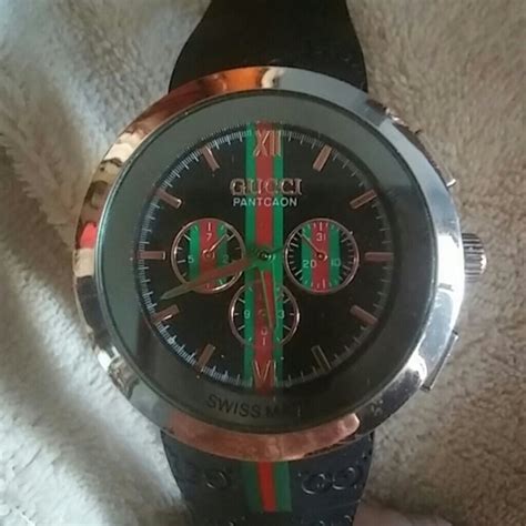 gucci swiss-made watch real or fake|gucci first copy watch.